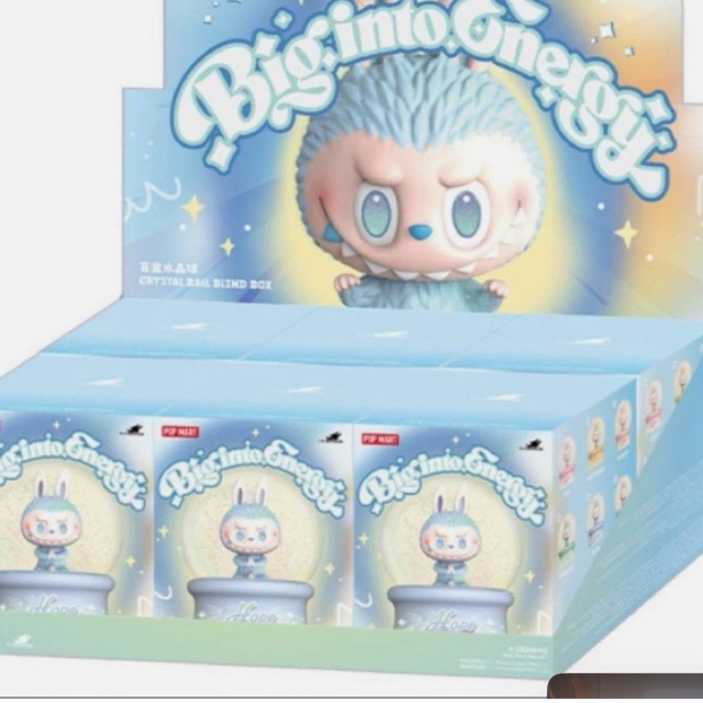 Big into Energy Plush Blue Hedgehog Blind Ball Box
